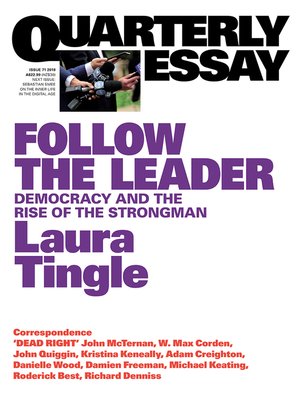 cover image of Quarterly Essay 71 Follow the Leader